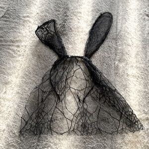 Bunny Ears Headband With Veil